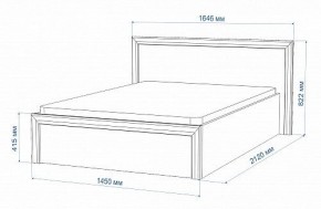 Кровать полутораспальная Нобиле Кр-140 в Стрежевом - strezevoi.mebel24.online | фото 2