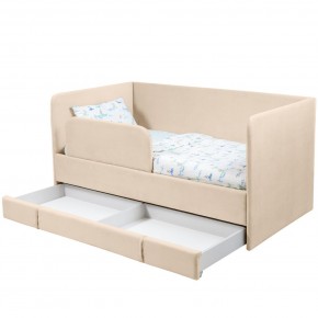 Кровать Юна (бежевый) в Стрежевом - strezevoi.mebel24.online | фото 3