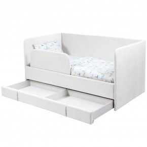 Кровать Юна (белый) в Стрежевом - strezevoi.mebel24.online | фото 3