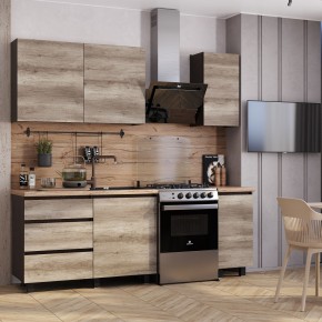 Кухня Энигма 1.6 м (венге/дуб каньон) в Стрежевом - strezevoi.mebel24.online | фото