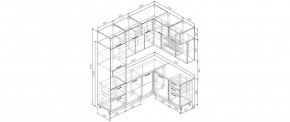 Кухня угловая Элеганция 2200*1700 (Стол. 38мм) в Стрежевом - strezevoi.mebel24.online | фото 2