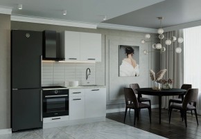 Кухонный гарнитур Белый Глянец 1600 (Стол. 38мм) в Стрежевом - strezevoi.mebel24.online | фото