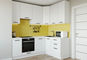 Кухонный гарнитур Белый Глянец 2200*1600 h950 (Стол. 38мм) в Стрежевом - strezevoi.mebel24.online | фото 1