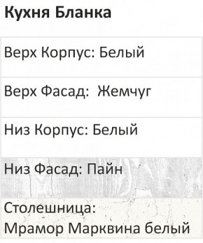 Кухонный гарнитур Бланка 2000 (Стол. 38мм) в Стрежевом - strezevoi.mebel24.online | фото 3