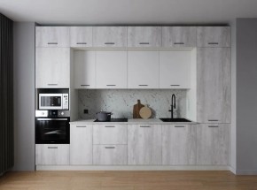 Кухонный гарнитур Бланка 3400 (Стол. 38мм) в Стрежевом - strezevoi.mebel24.online | фото 1