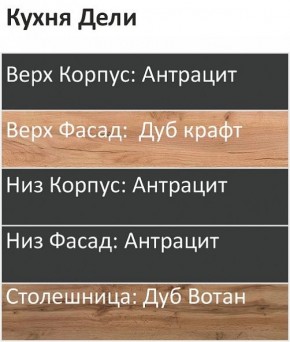 Кухонный гарнитур Дели 1200 (Стол. 38мм) в Стрежевом - strezevoi.mebel24.online | фото 3