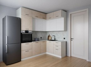 Кухонный гарнитур Демо 2200*1700 (Стол. 38мм) в Стрежевом - strezevoi.mebel24.online | фото 1