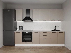 Кухонный гарнитур Каппучино 2800 (Стол. 38мм) в Стрежевом - strezevoi.mebel24.online | фото