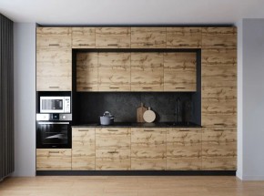 Кухонный гарнитур Крафт 3400 (Стол. 38мм) в Стрежевом - strezevoi.mebel24.online | фото 1