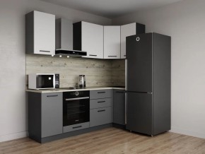 Кухонный гарнитур Меренга 2200*1000 (Стол. 26мм) в Стрежевом - strezevoi.mebel24.online | фото 1