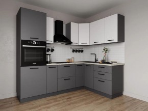 Кухонный гарнитур Меренга 2400*1600 (Стол. 26мм) в Стрежевом - strezevoi.mebel24.online | фото 1