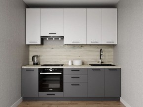 Кухонный гарнитур Меренга 2400 h950 (Стол. 26мм) в Стрежевом - strezevoi.mebel24.online | фото 1