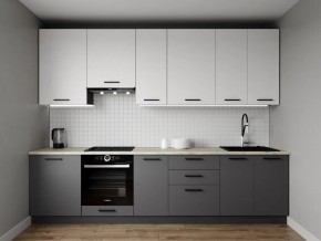 Кухонный гарнитур Меренга 3000 h950 (Стол. 26мм) в Стрежевом - strezevoi.mebel24.online | фото 1