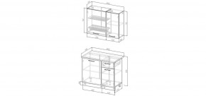 Кухонный гарнитур Ниагара 1000 (Стол. 38мм) в Стрежевом - strezevoi.mebel24.online | фото 3