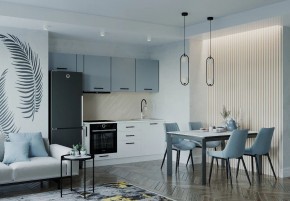 Кухонный гарнитур Ниагара 2550 (Стол. 26мм) в Стрежевом - strezevoi.mebel24.online | фото 1