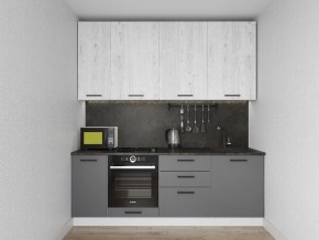 Кухонный гарнитур Санторини 2200 h 950 (Стол. 38мм) в Стрежевом - strezevoi.mebel24.online | фото 1