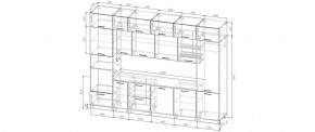Кухонный гарнитур Санторини 3400 (Стол. 26мм) в Стрежевом - strezevoi.mebel24.online | фото 2