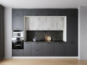Кухонный гарнитур Санторини 3400 (Стол. 38мм) в Стрежевом - strezevoi.mebel24.online | фото 1
