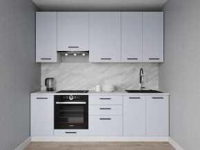 Кухонный гарнитур Смоки 3000 h950 (Стол. 38 мм) в Стрежевом - strezevoi.mebel24.online | фото