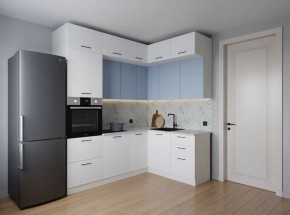 Кухонный гарнитур угловой Капри 2200*1700 (Стол. 38мм) в Стрежевом - strezevoi.mebel24.online | фото
