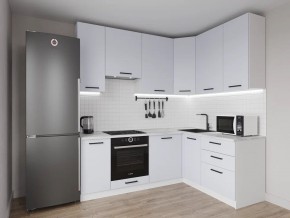 Кухонный гарнитур угловой Смоки 2200*1600 h950 (Стол. 26мм) в Стрежевом - strezevoi.mebel24.online | фото 1