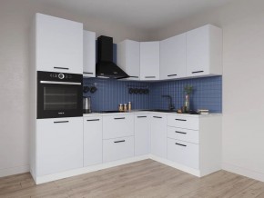 Кухонный гарнитур угловой Смоки 2400*1600 (Стол. 38мм) в Стрежевом - strezevoi.mebel24.online | фото 1