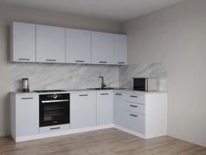Кухонный гарнитур угловой Смоки 2600*1600 (Стол. 38 мм) в Стрежевом - strezevoi.mebel24.online | фото