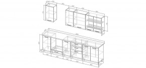 Кухонный гарнитур Умбра 2800 (Стол. 26мм) в Стрежевом - strezevoi.mebel24.online | фото 2