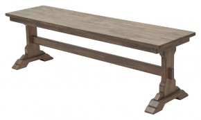 Лавка LT B18059 WIRE BRUSH GREY #G538/ WARM GREY #G539 М-City в Стрежевом - strezevoi.mebel24.online | фото 1