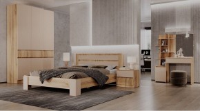 ЛЕНОРА Спальный гарнитур (модульный) кашемир в Стрежевом - strezevoi.mebel24.online | фото 1