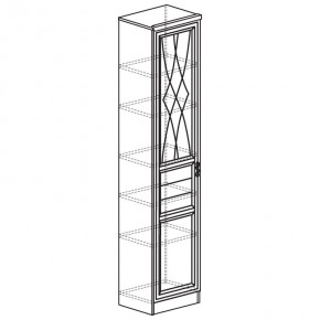ЛИРА Гостиная (модульная) Ясень белый в Стрежевом - strezevoi.mebel24.online | фото 9