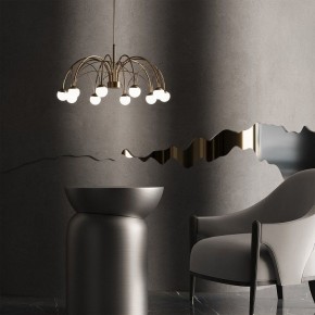 Люстра на штанге Eurosvet Ragno 90030/10 LED золото в Стрежевом - strezevoi.mebel24.online | фото 6