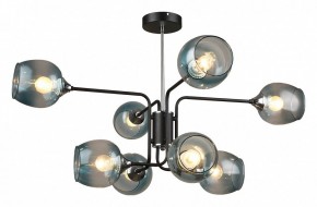 Люстра на штанге Imex 3564 MD.3564-8-S BK+CH в Стрежевом - strezevoi.mebel24.online | фото