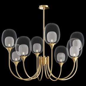 Люстра на штанге Maytoni Aura MOD016PL-08BS в Стрежевом - strezevoi.mebel24.online | фото 2
