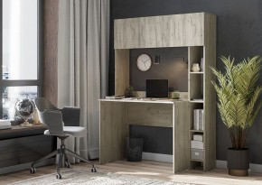 МАЙНД-02 Стол компьютерный (дуб крафт белый) в Стрежевом - strezevoi.mebel24.online | фото