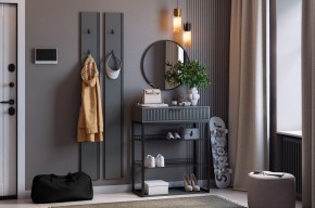 МЕБЕЛЬСОН К19 Прихожая (графит) в Стрежевом - strezevoi.mebel24.online | фото