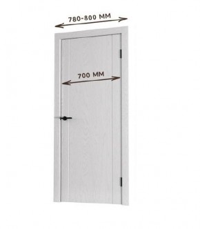 Межкомнатная дверь Bolivar Каньон браун (комплект) 700 в Стрежевом - strezevoi.mebel24.online | фото