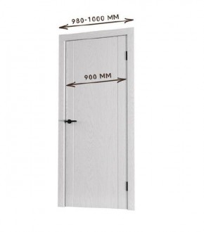 Межкомнатная дверь Bolivar Каньон браун (комплект) 900 в Стрежевом - strezevoi.mebel24.online | фото