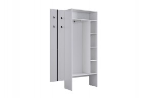 МЕРСИ Прихожая (модульная) белое дерево в Стрежевом - strezevoi.mebel24.online | фото 7