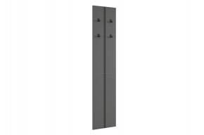МЕРСИ Вешалка 2 (графит) в Стрежевом - strezevoi.mebel24.online | фото
