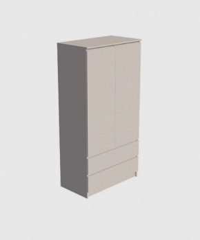 МОРИ МШ 900.1 Шкаф с 2-мя дв. и 2-мя ящ. (Сатин) в Стрежевом - strezevoi.mebel24.online | фото 2