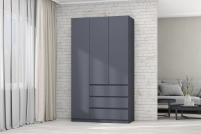 МС "Хилтон" Шкаф №2 1200 (Графит) в Стрежевом - strezevoi.mebel24.online | фото