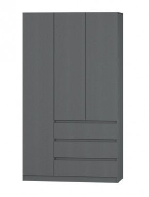 МС "Хилтон" Шкаф №2 1200 (Графит) в Стрежевом - strezevoi.mebel24.online | фото 2
