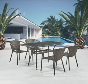 Набор уличный T286A/Y137C-W53 Brown 4Pcs в Стрежевом - strezevoi.mebel24.online | фото 2