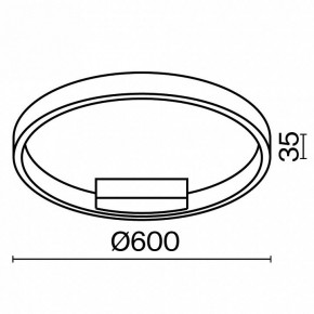 Накладной светильник Maytoni Rim MOD058CL-L35WK в Стрежевом - strezevoi.mebel24.online | фото 4