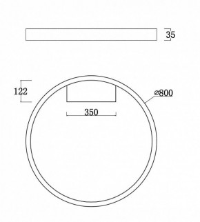 Накладной светильник Maytoni Rim MOD058CL-L50B4K в Стрежевом - strezevoi.mebel24.online | фото 4
