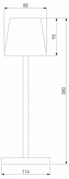Настольная лампа декоративная Elektrostandard Mist a063928 в Стрежевом - strezevoi.mebel24.online | фото 3