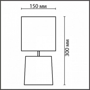 Настольная лампа декоративная Lumion Tanita 8158/1Т в Стрежевом - strezevoi.mebel24.online | фото 4