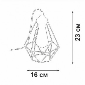 Настольная лампа декоративная Vitaluce V2803 V2803-1/1L в Стрежевом - strezevoi.mebel24.online | фото 3