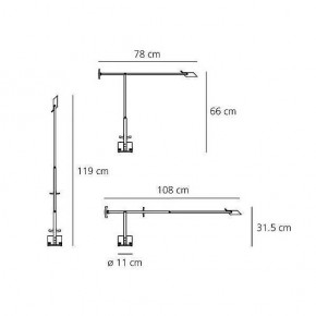 Настольная лампа офисная Artemide  A009210 в Стрежевом - strezevoi.mebel24.online | фото 7